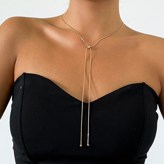 Ellen Chain Choker Necklace