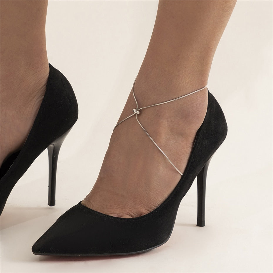 Jeni Adjustable Chain Anklet Bracelet